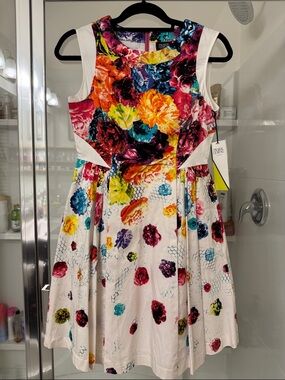 Prabal Gurung x Target Floral Fit-and-Flare Sleeveless Dress - Vibrant Multi